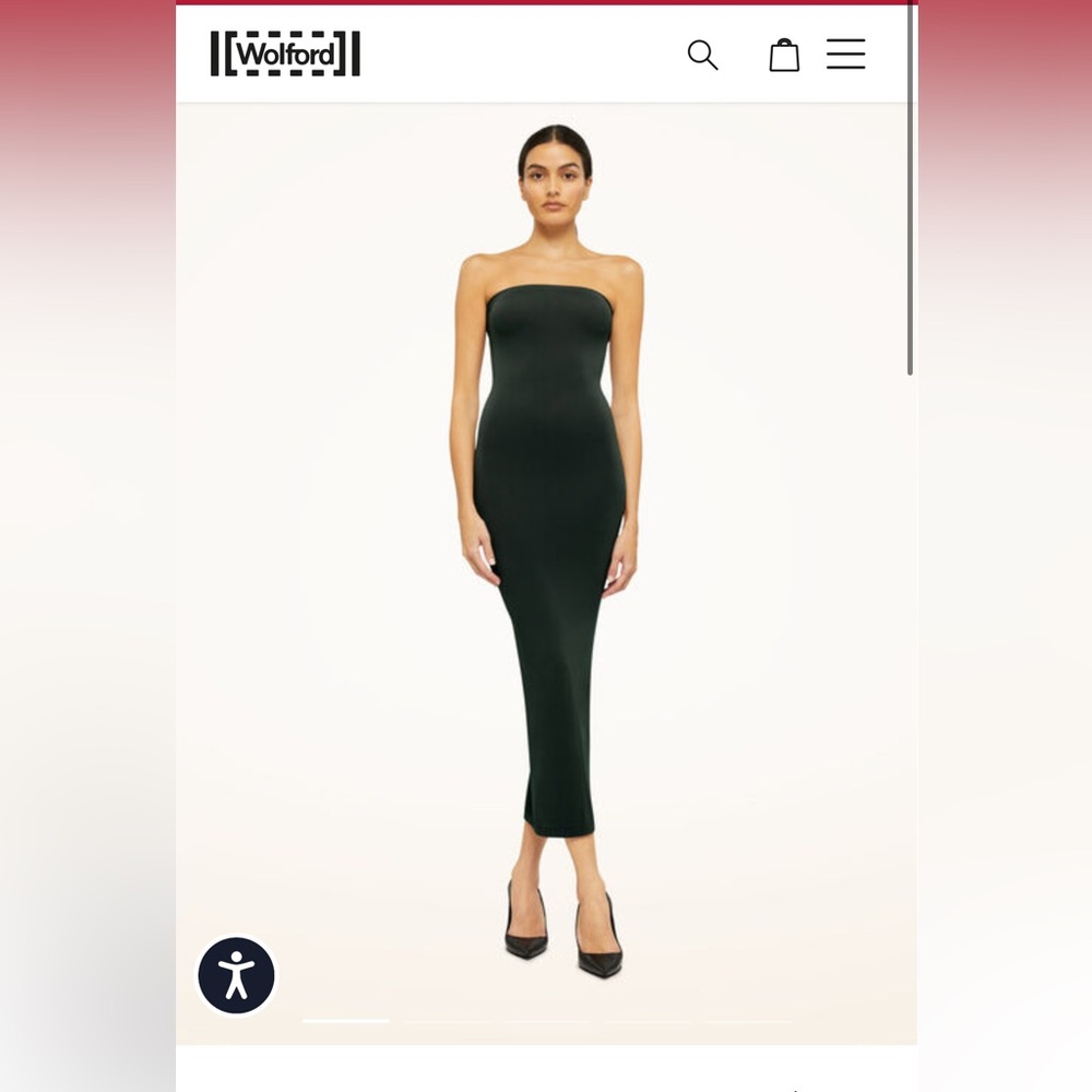 Wolford dress in perfect condition , stretches very well, fits xs, c and even m